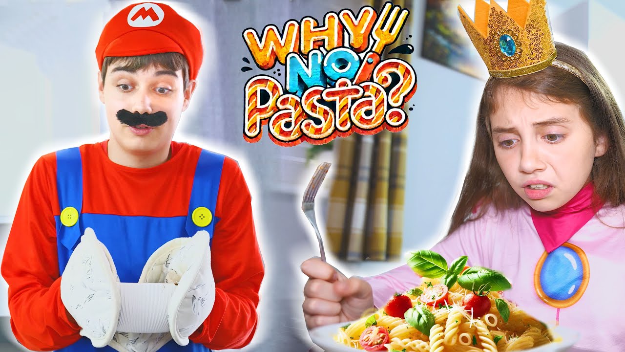 Почему принцесса Пич не любит пасту #SuperMario
