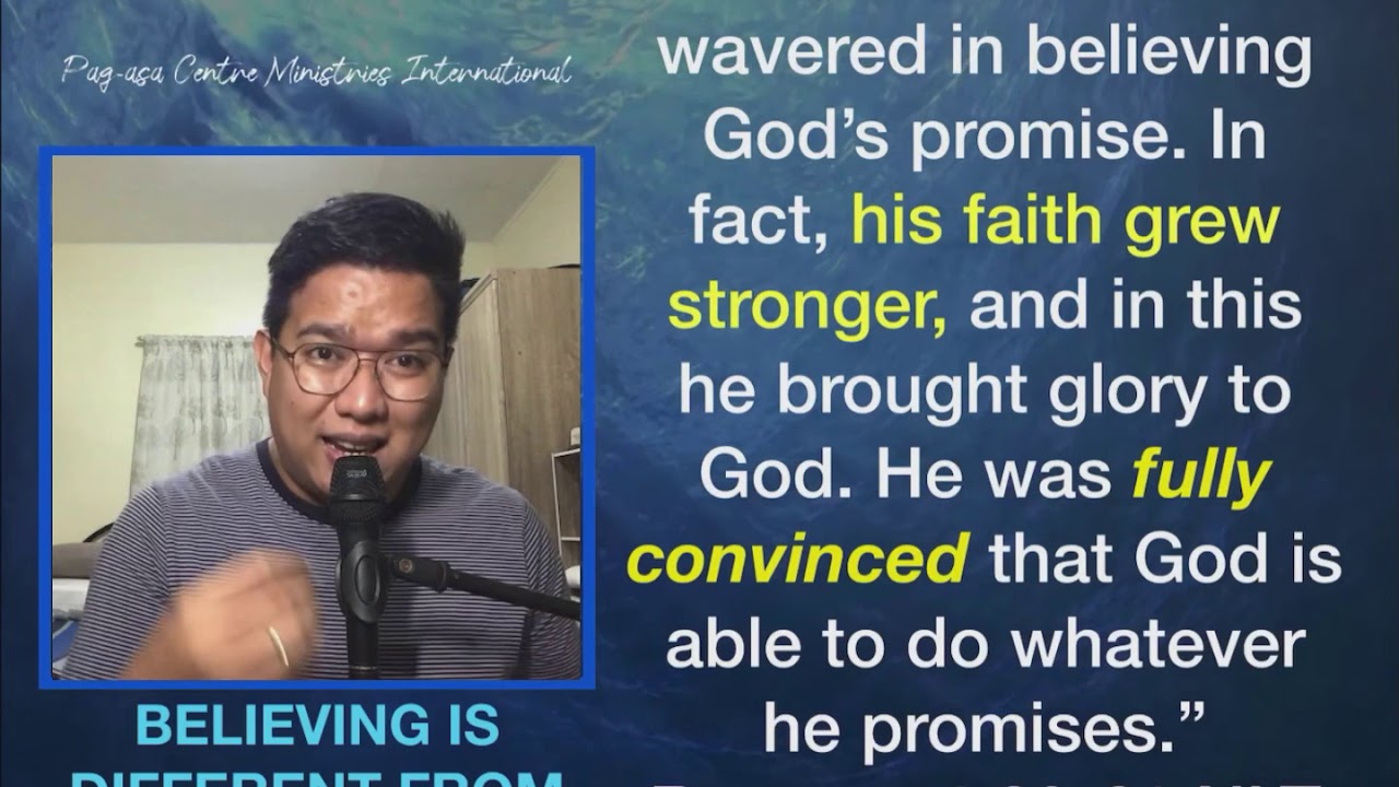 How to Make Your Faith Stronger (Romans 4) Tagalog Sermon 2020