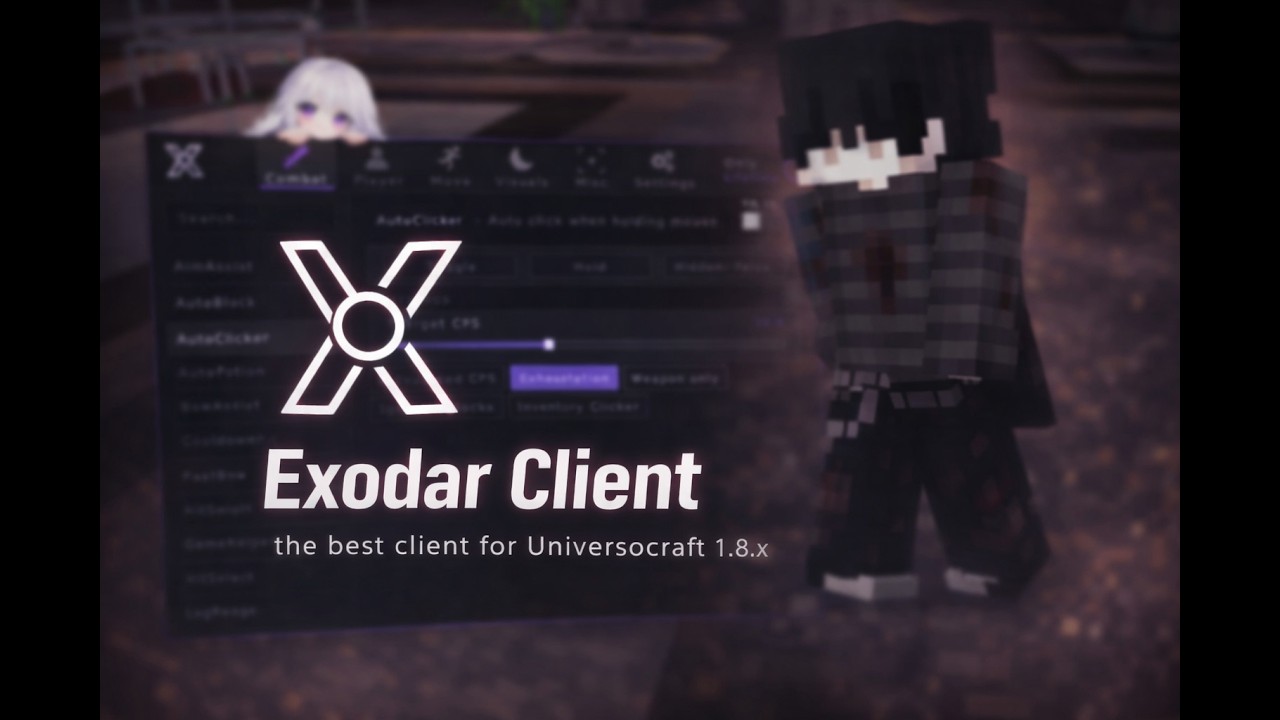 NEW* EXODAR CLIENT | INYECTABLE | THE BEST CLIENT | AutoBlock, Ping, Scaffold & More...