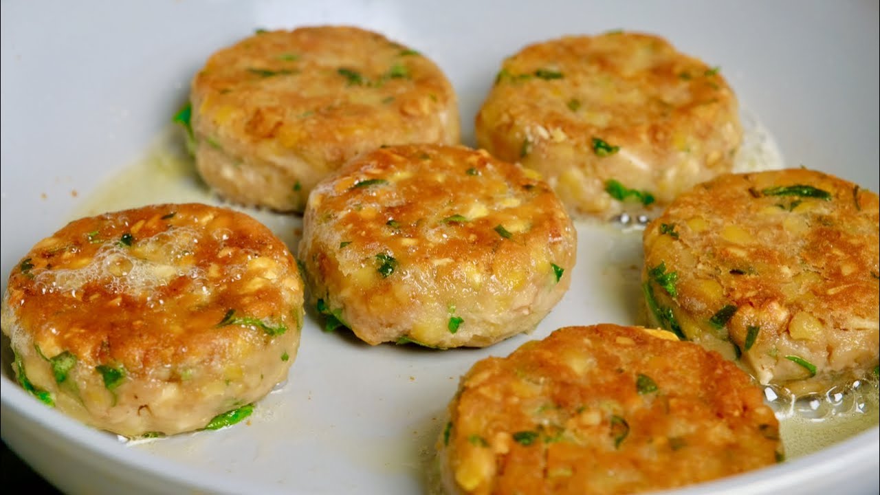 Самые вкусные котлеты, которые я когда-либо ела! Без яиц! , Без глютена! Рецепт котлет [Веган]