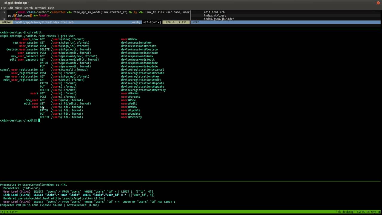 Building a Profile Page in Rails ep4