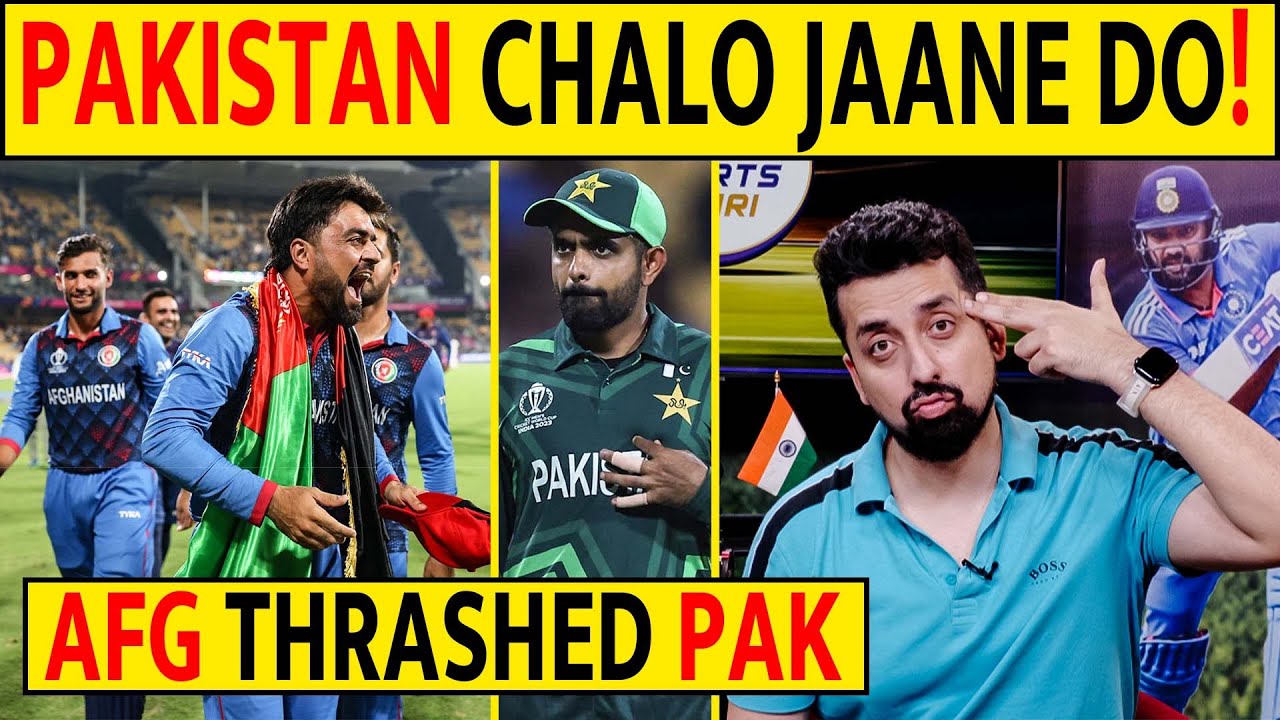 🔴PAKISTAN CHALO JAANE DO! AFG THRASHED PAKISTAN SPACE LIVE Q&A WITH SUSHANT 