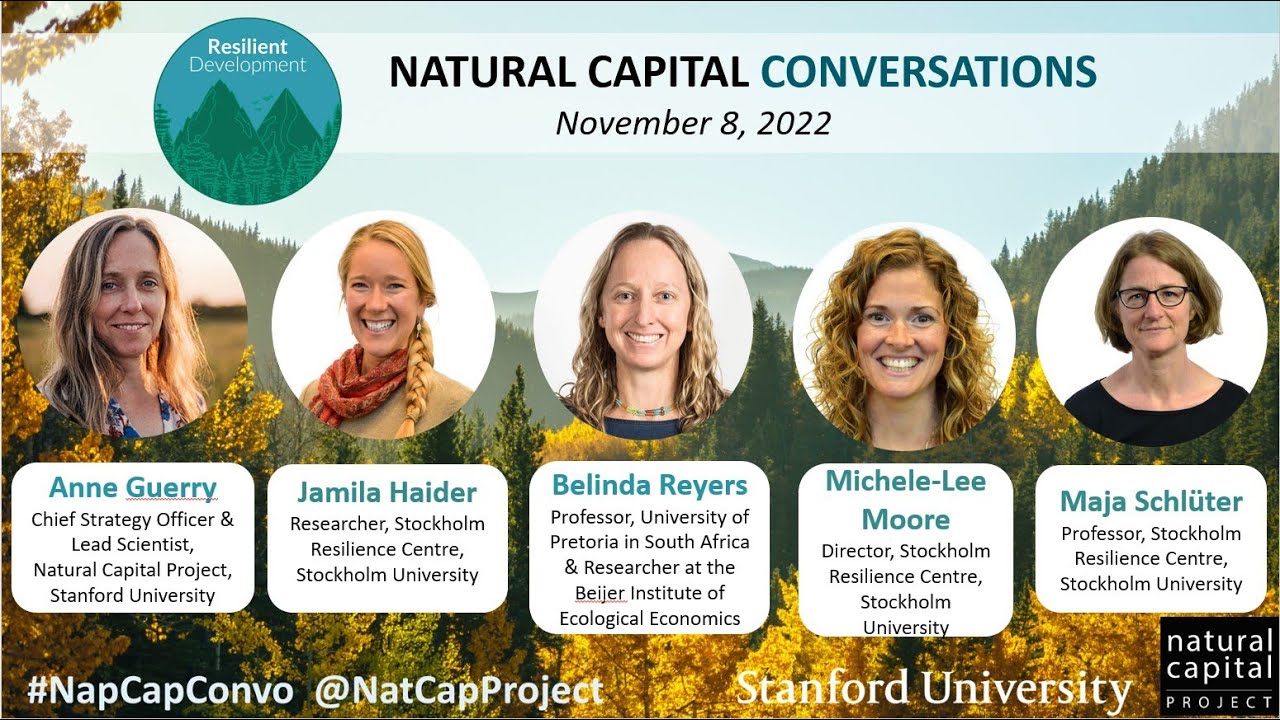 Natural Capital Conversations: Resilience Development (11/8/2022)