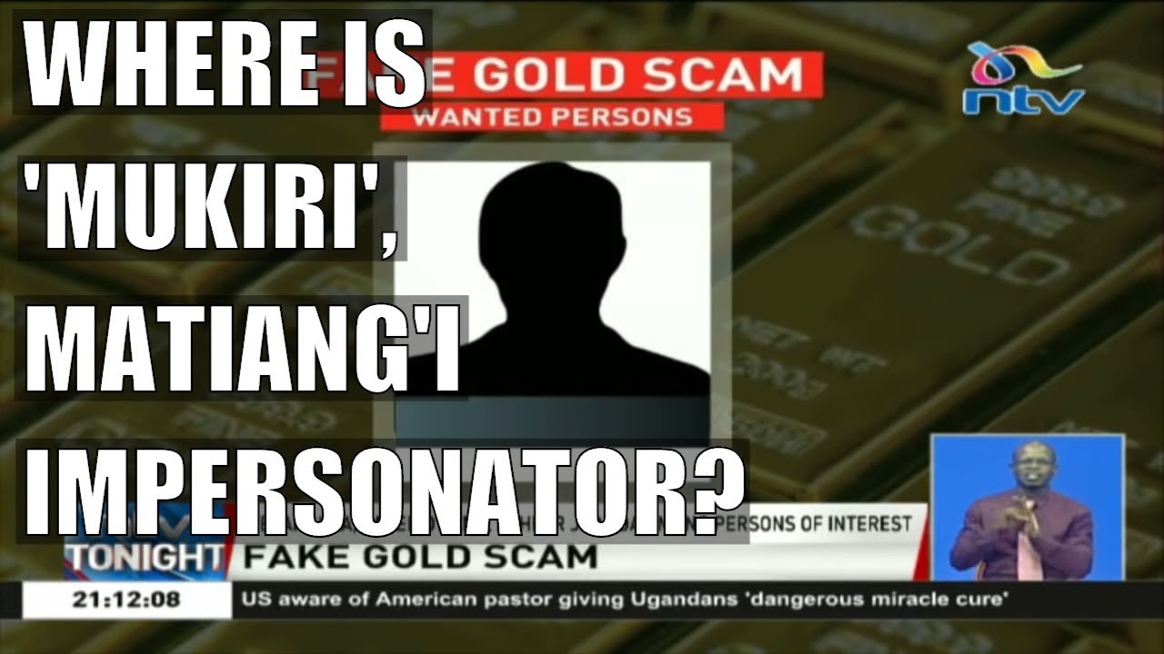 Gold scam: DCI yet to name biggest mastermind, list may include top politicians