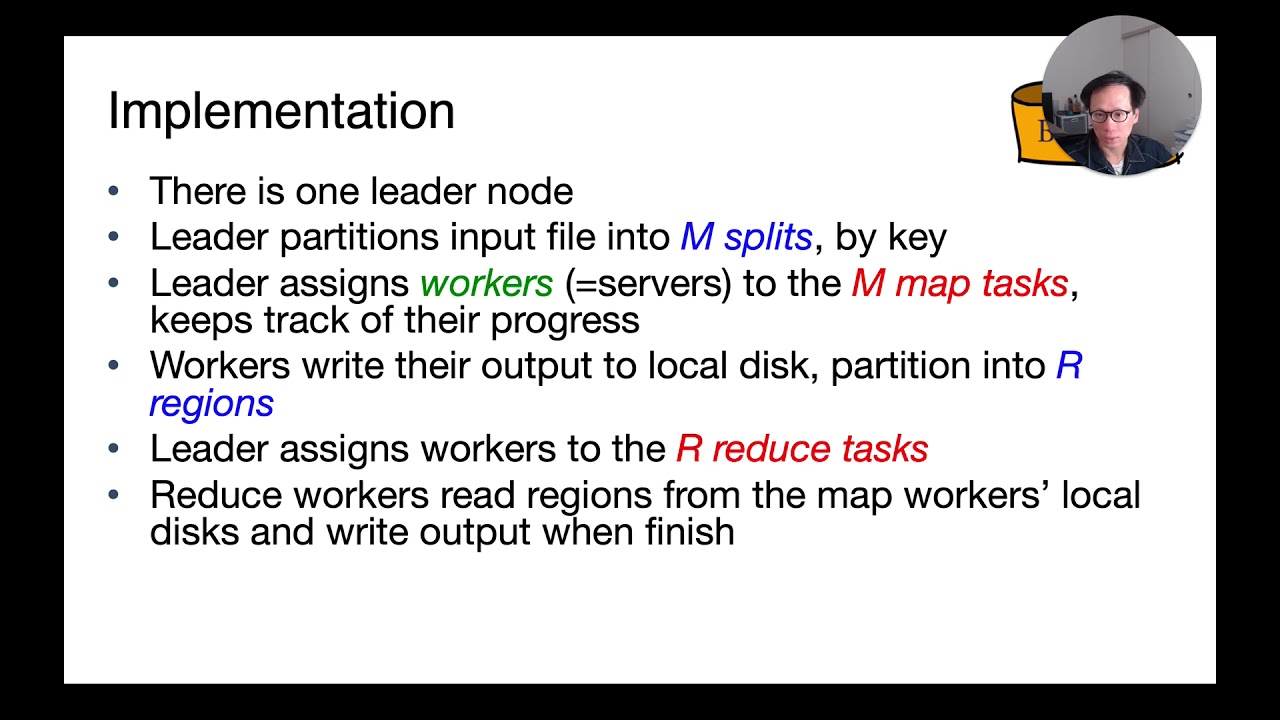 Lecture 24 Part 3 MapReduce Implementation