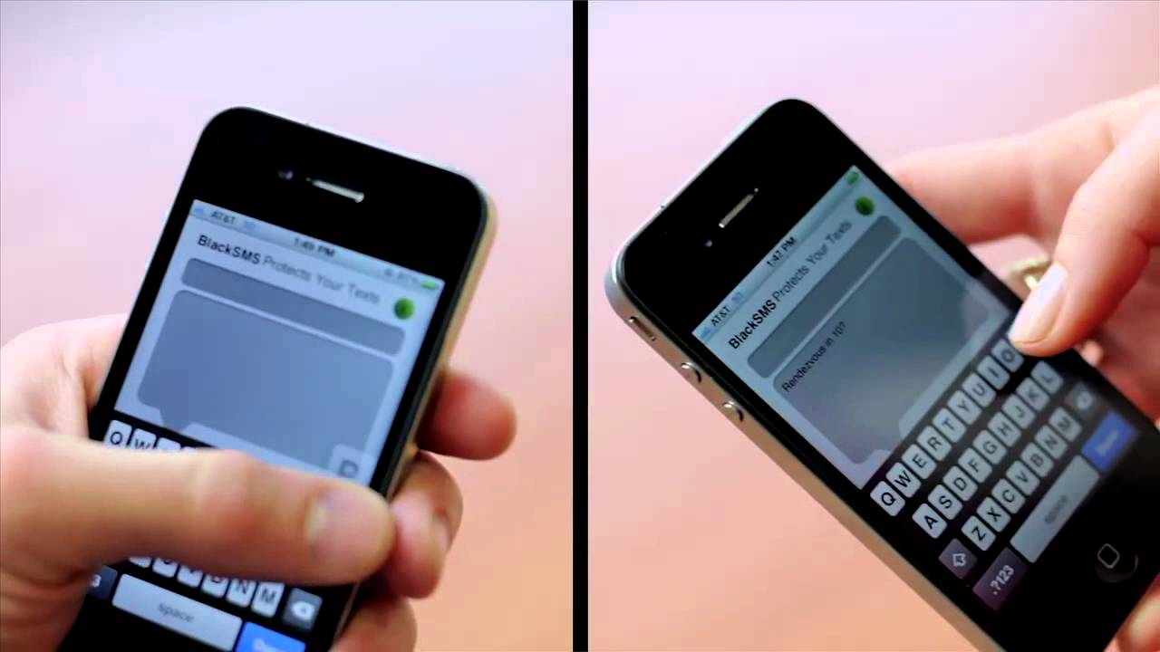 Keep Your Texting Secret with Black SMS