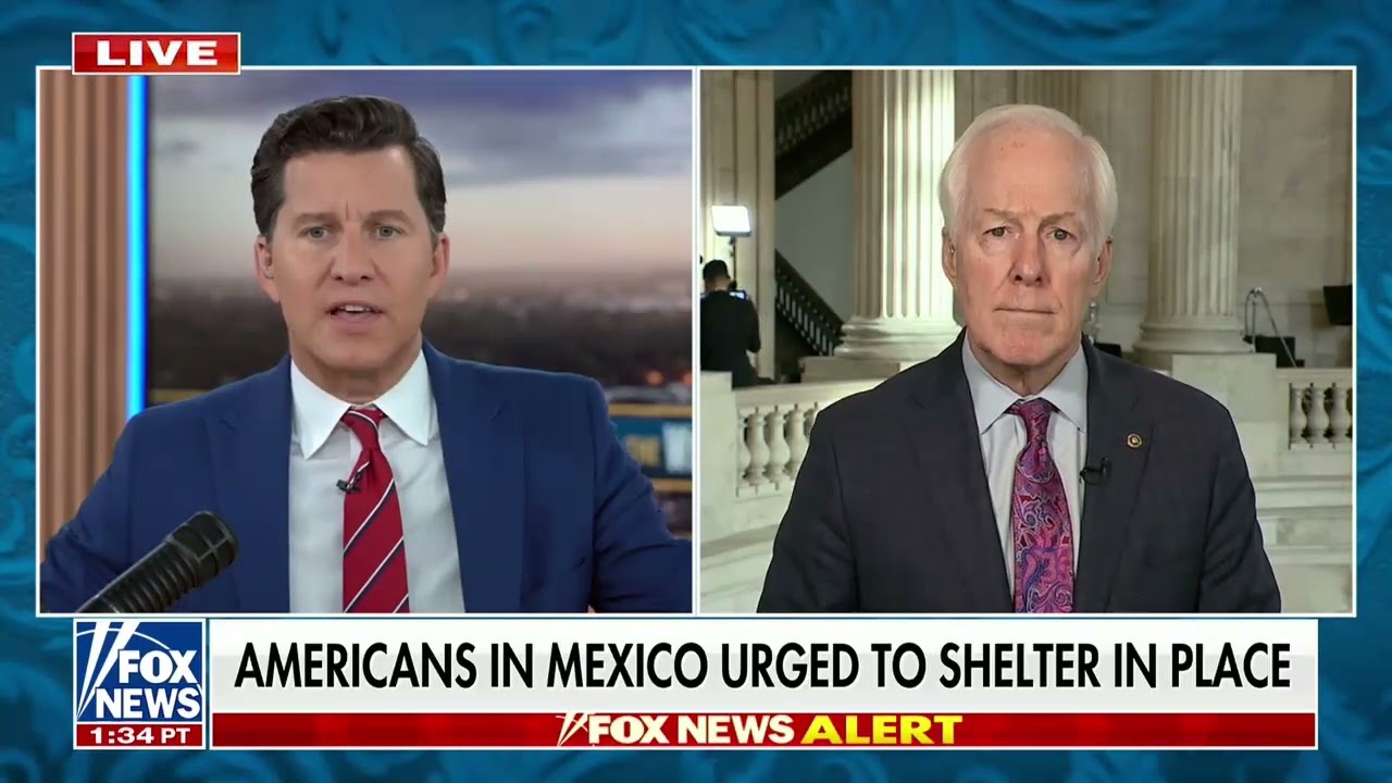 Cornyn on Ensuring the Safety of Americans Currently in Mexico