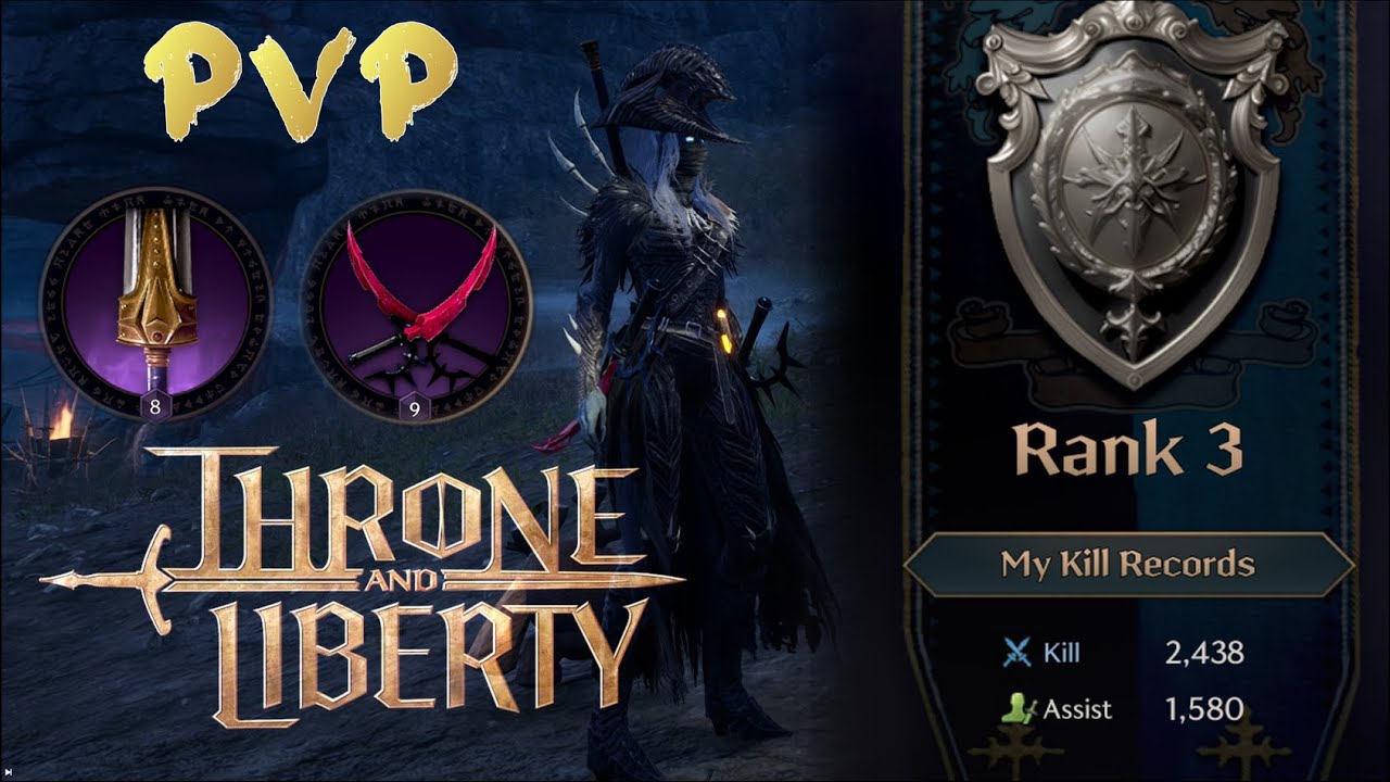 Throne and Liberty MV PvP: The Pretender | GS/Dagger | #3 PvP Kill Rank