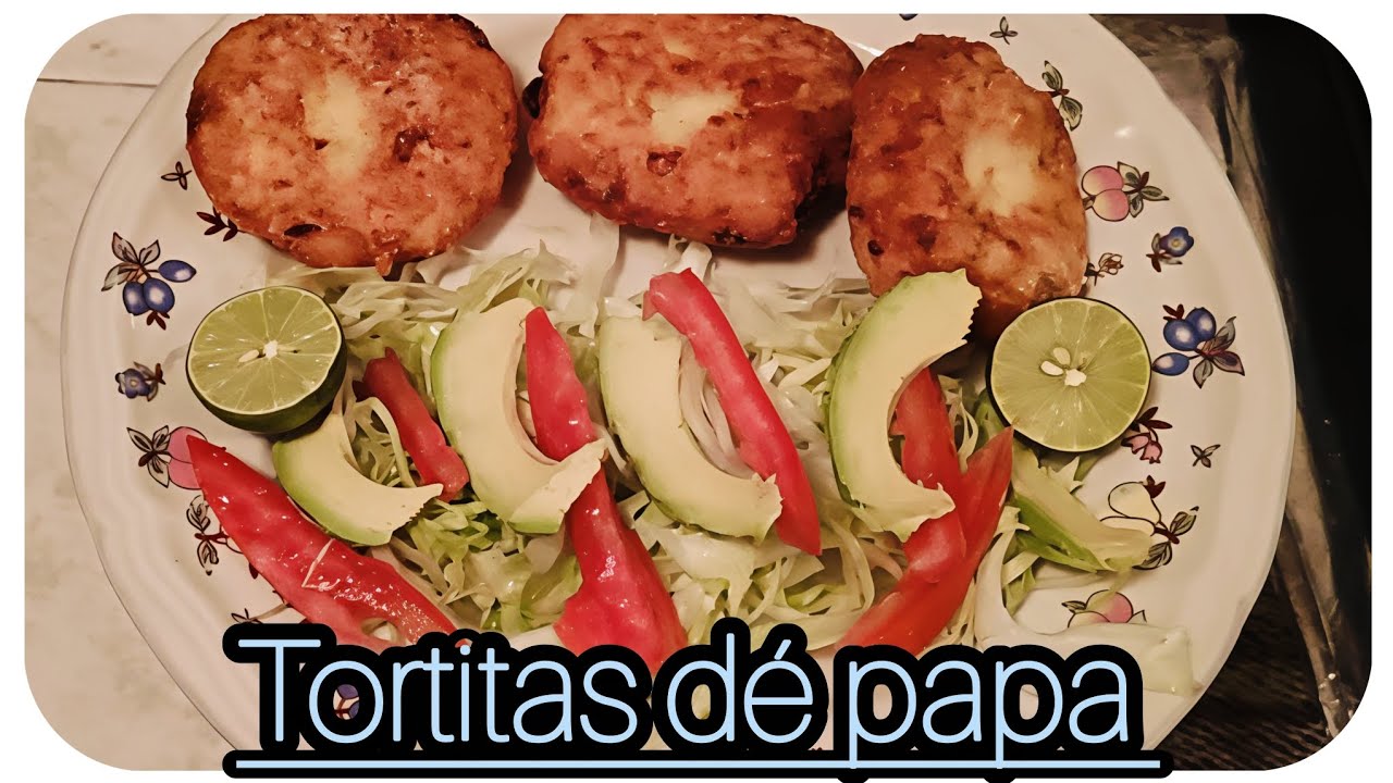 Tortitas de papa🥔/ el SECRETO para que queden doraditas por fuera y cremosas por dentro 🌮🥗🍽️