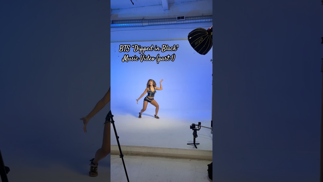 Dipped in Black music video BTS || part 1