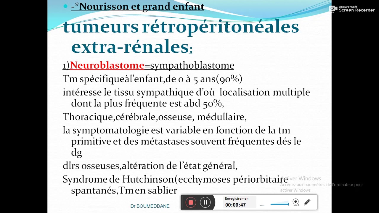 masses abdominales de l enfant ( pédiatrie ) Pr BOUMEDDANE