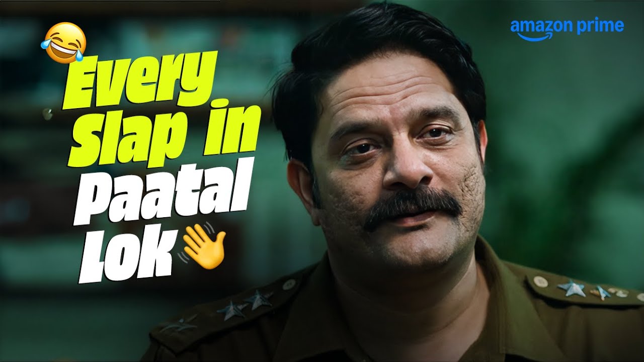 Every Slap In Paatal Lok | Jaideep Ahlawat, Ishwak Singh | Prime Video India