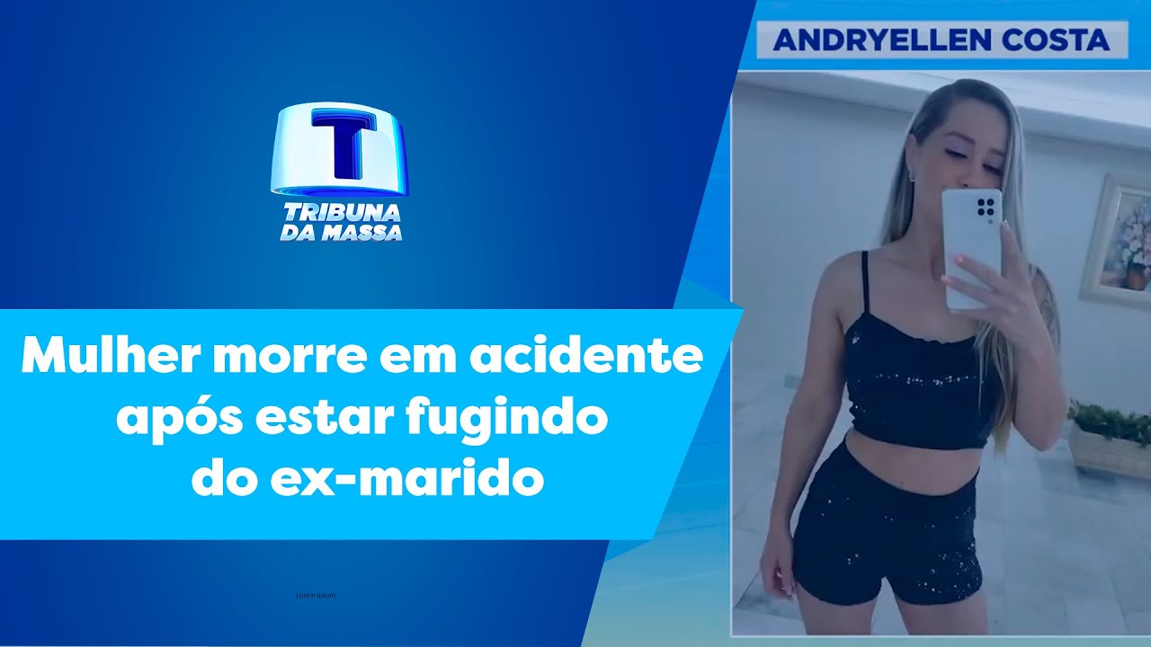 Mulher morre em acidente ap&oacute;s estar fugindo do ex-marido - Tribuna da Massa (23/12/22)