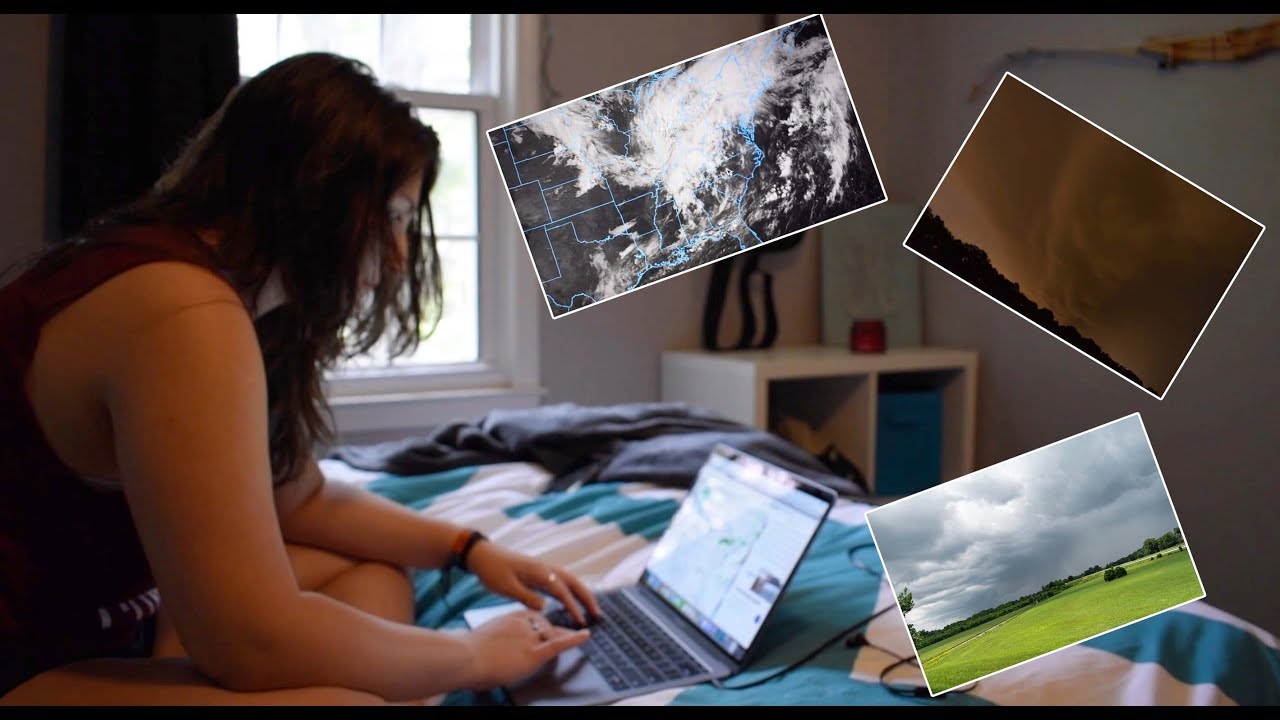 FORECAST AND STORM CHASE WITH ME | Vlog