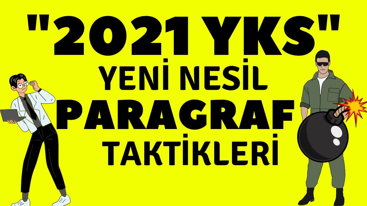 2021 Yeni Nesil ''PARAGRAF'' Taktikleri #2021YKS #2021KPSS #2021LGS