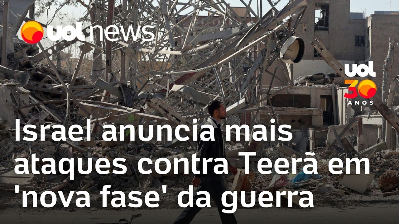 Israel anuncia mais ataques contra Teerã em 'nova fase' da guerra no Irã