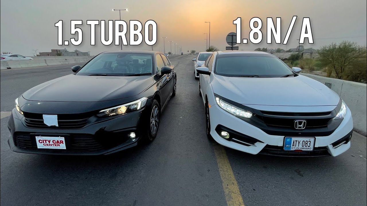NEW Civic 2022 vs Civic 1.8 | ORIEL DRAG RACE