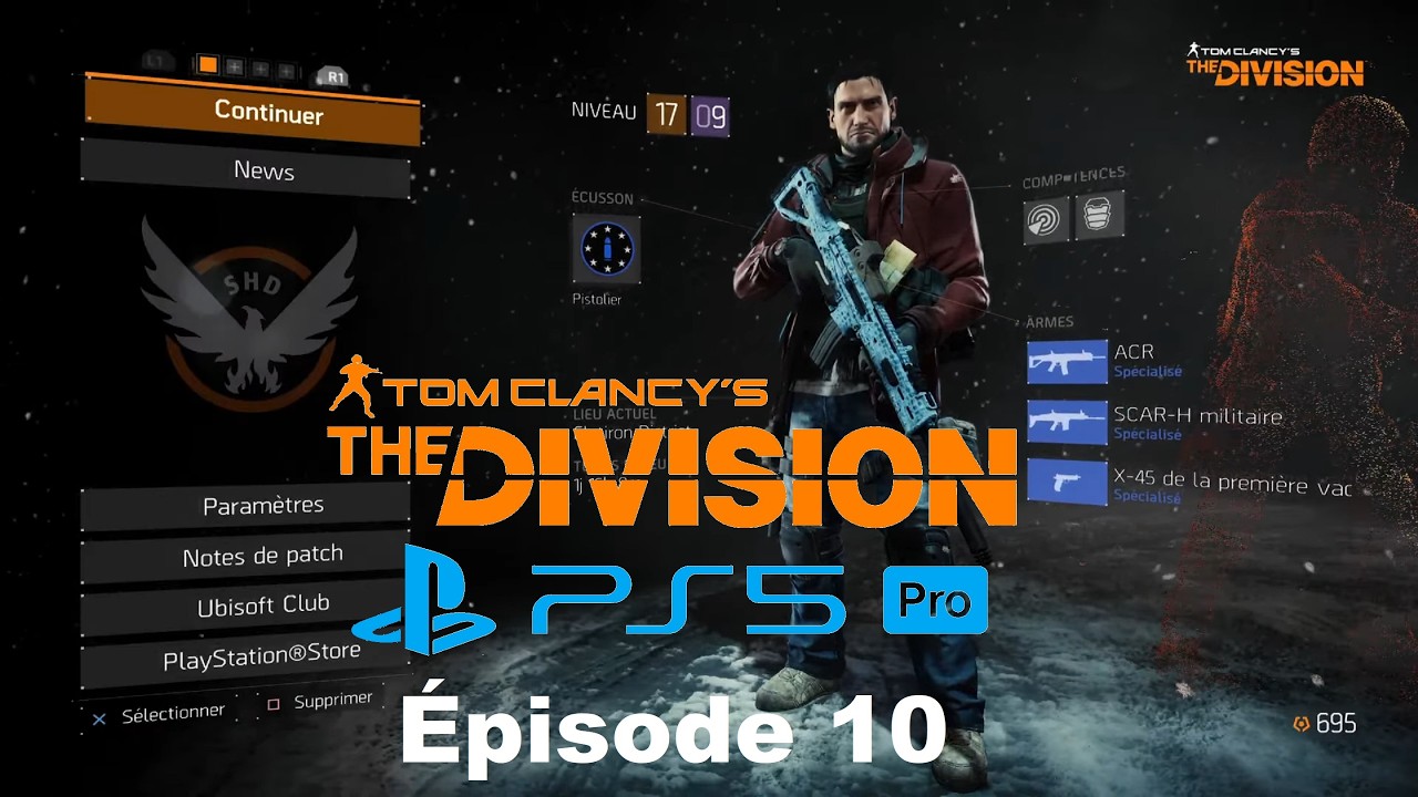 Tom Clancy's The Division sur PS5 Pro - Épisode 10