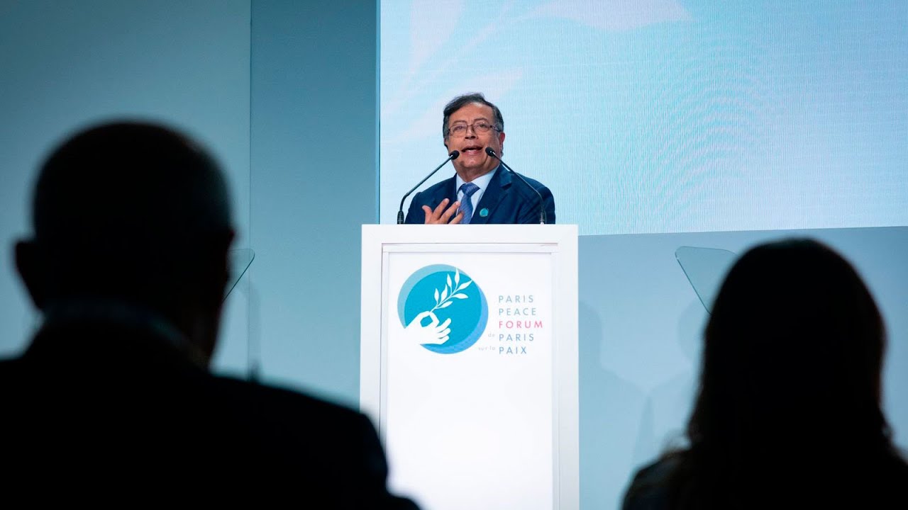 Intervención del Presidente Gustavo Petro en el 5° Foro de París por la Paz