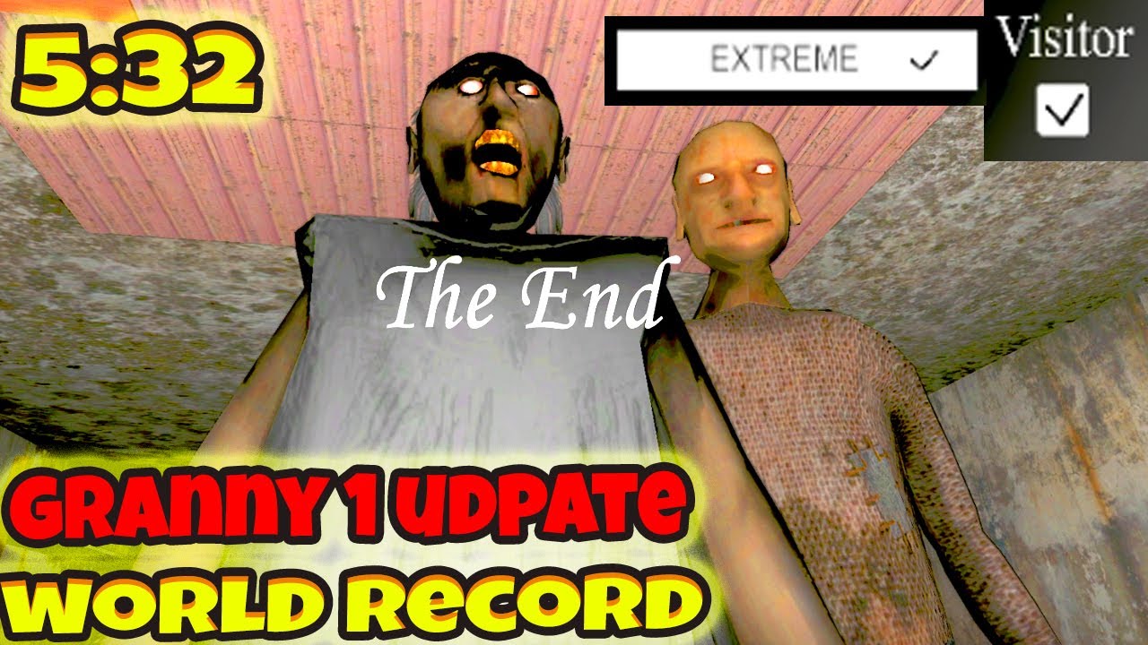 EXTREME Mode on GRANNY 2023 Update with GRANDPA and ANGELINE!