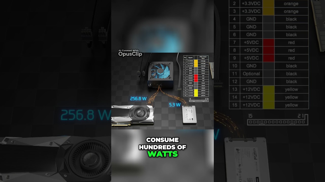 Understanding Power Consumption  SSDs vs  GPUs  #pcbuild #passiveincomegoals #artificialintelligence