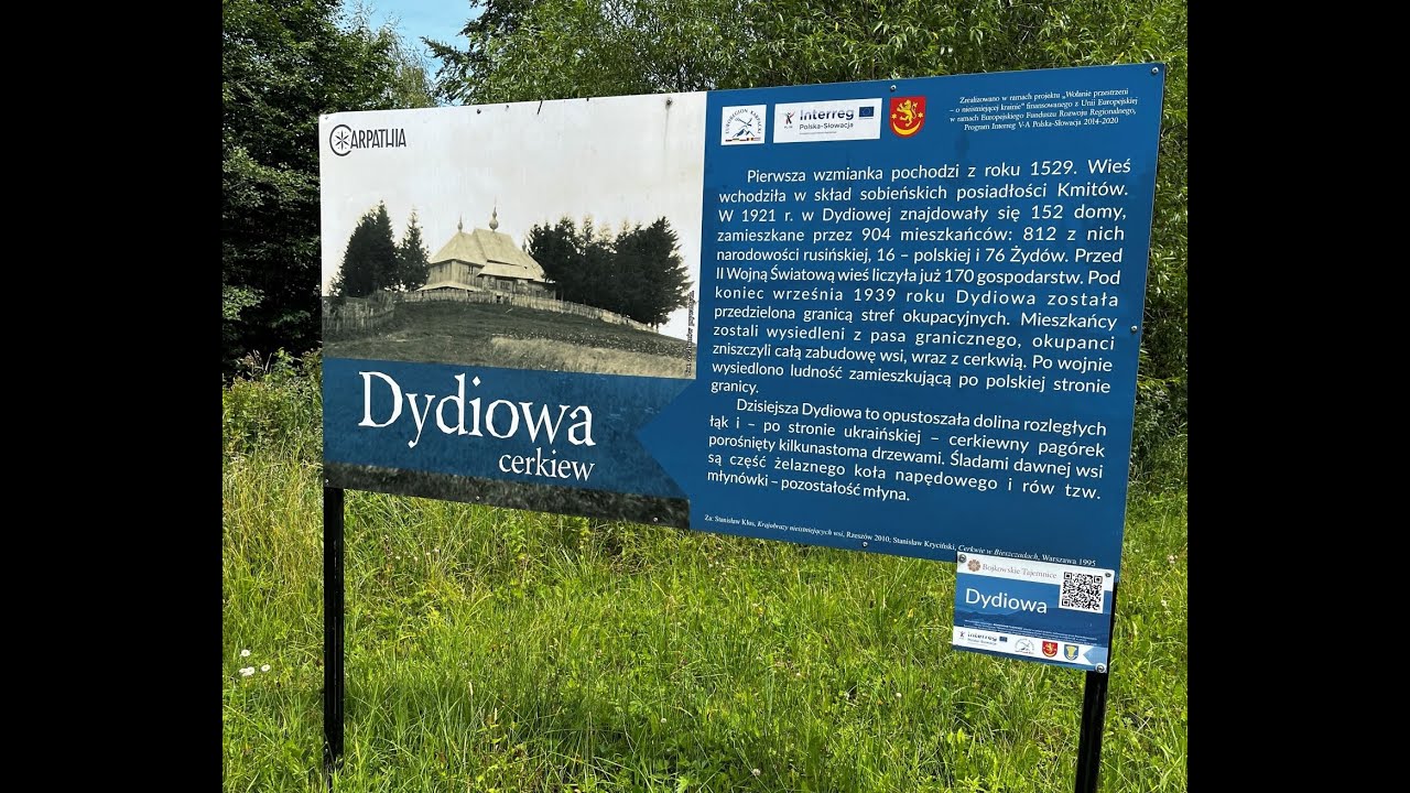 Nieistniejąca wieś Dydiowa - Bieszczady, lipiec 2022