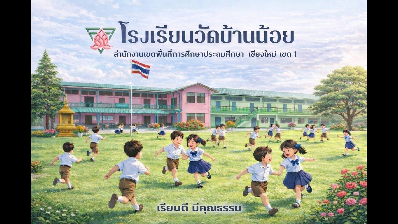 แนะนำโรงเรียนวัดบ้านน้อย - Watbannoi school, Chiang mai