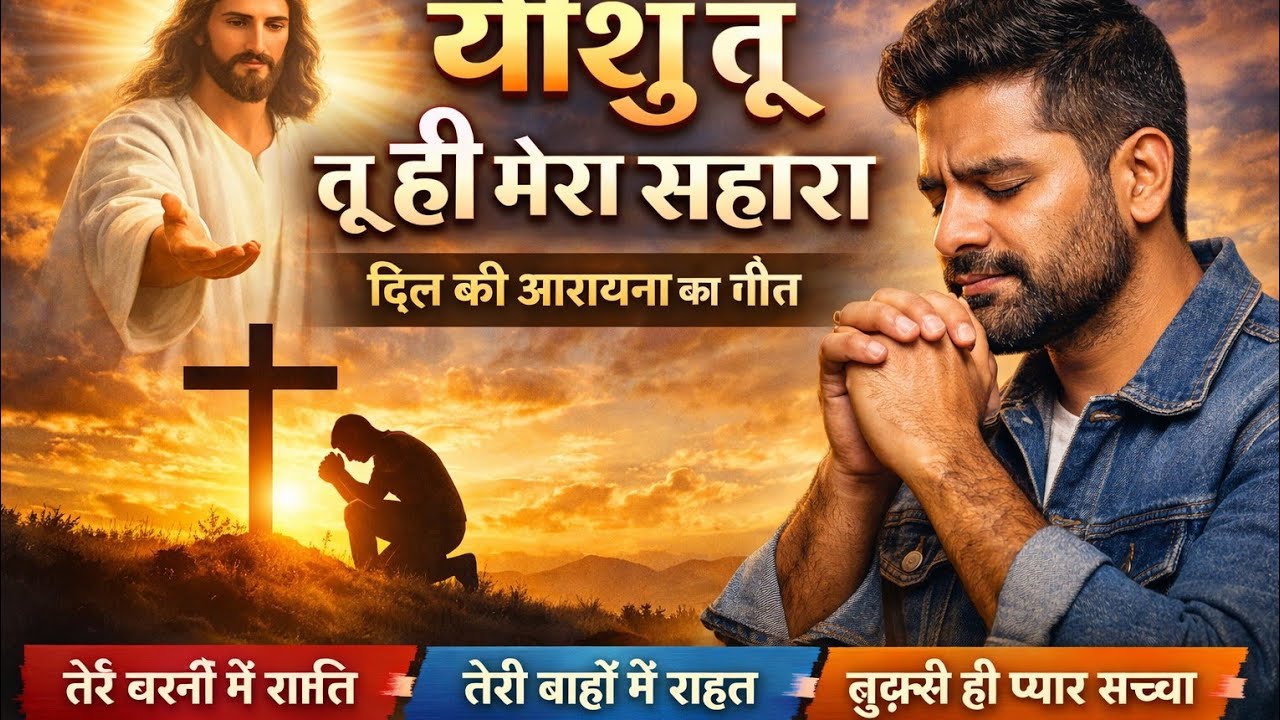 तेरे चरणों में शांति | Heart Touching Hindi Christian Worship Song | Yeshu Masih Song 2026