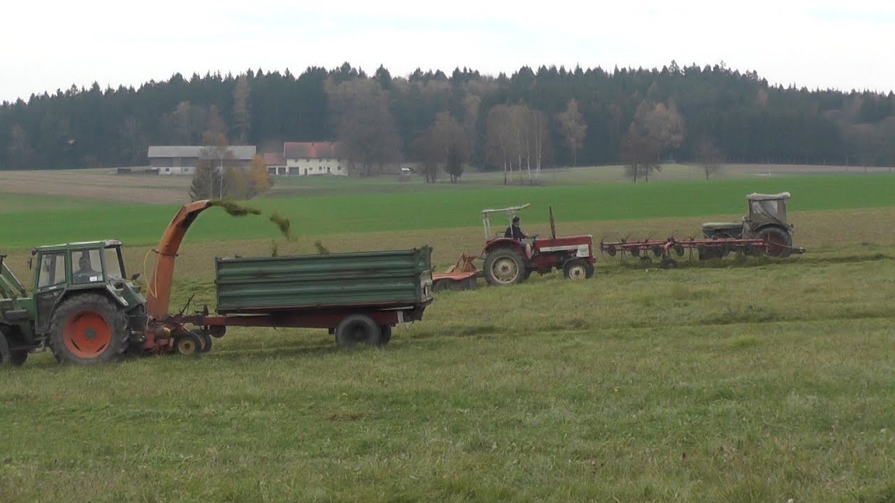 Erpfenzell Gras silieren wie früher
