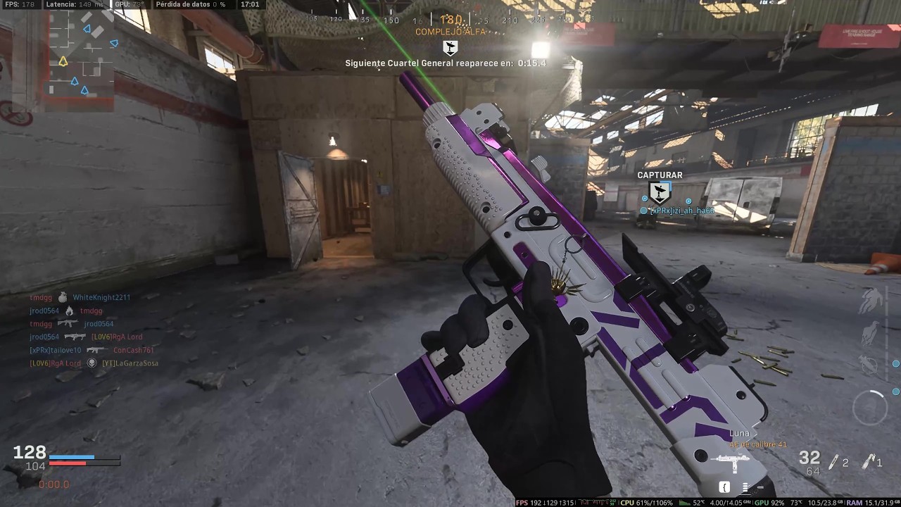 NUKE A UZI MAX MOVEMENT EN KILLHOUSE - MODERN WARFARE 2019