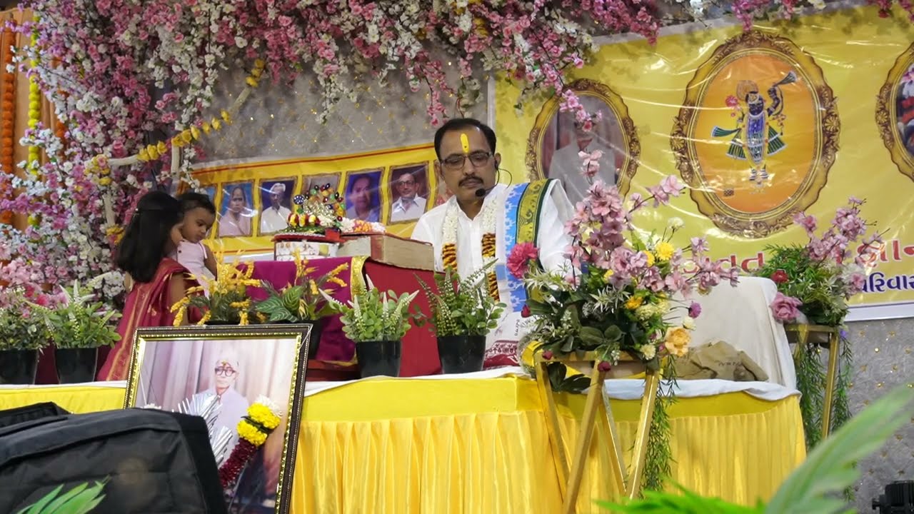 Bhagwat Saptah Gandhi Family - Day 5