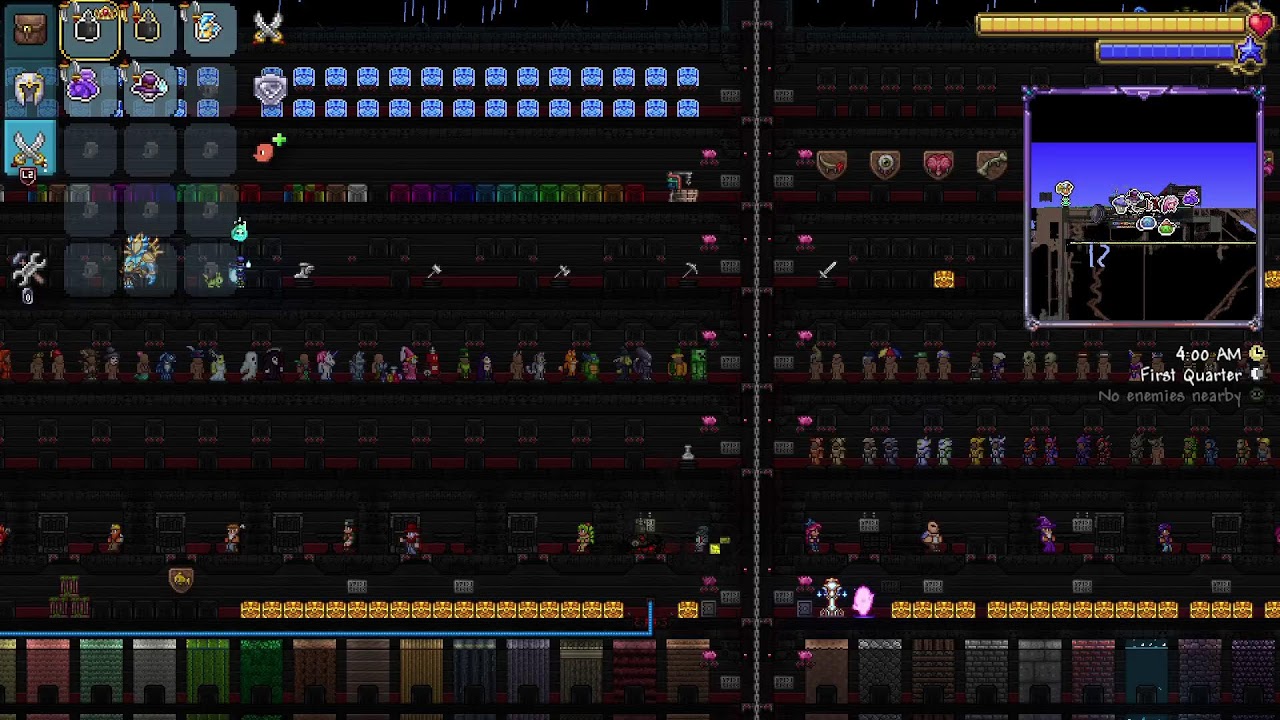 (v1.4.5 Items) All Items World · 24/7 · PS4/PS5 · READ DESCRIPTION · Terraria