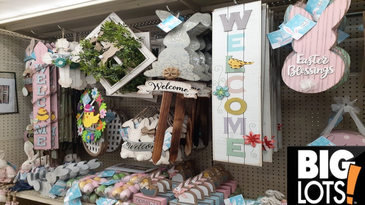 🐇🐰 Easter 2020 at Big Lots!! Beautiful Easter Decor & More!! ☘💐