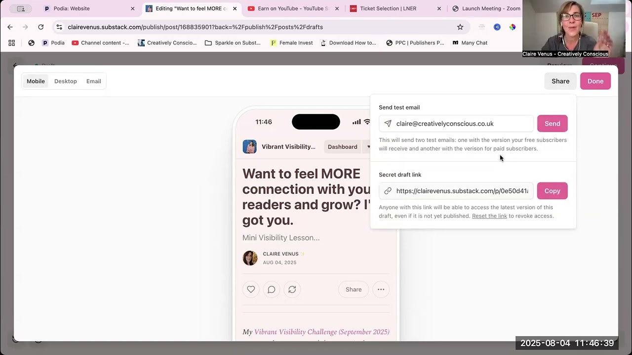 Did You Know About Secret Draft Links On Substack?