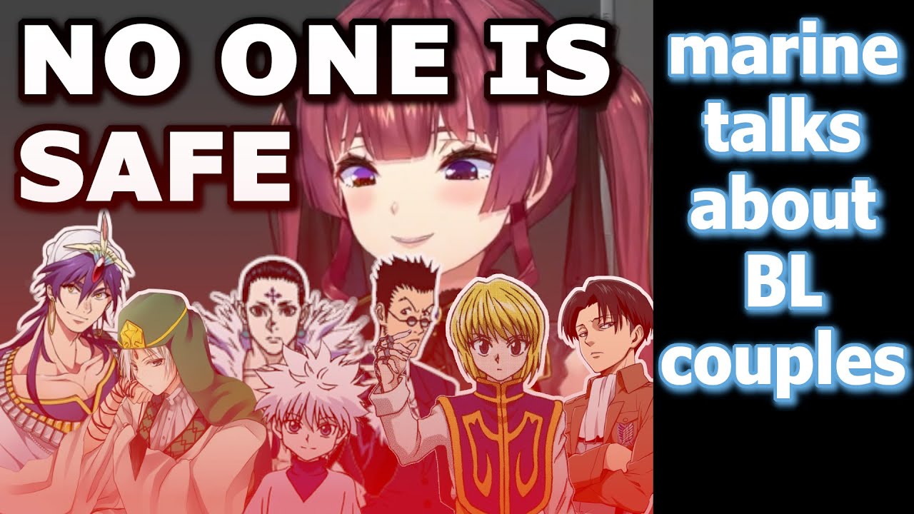 Marine Can Turn Anything Into a BL Pairing [sub] [hololive]