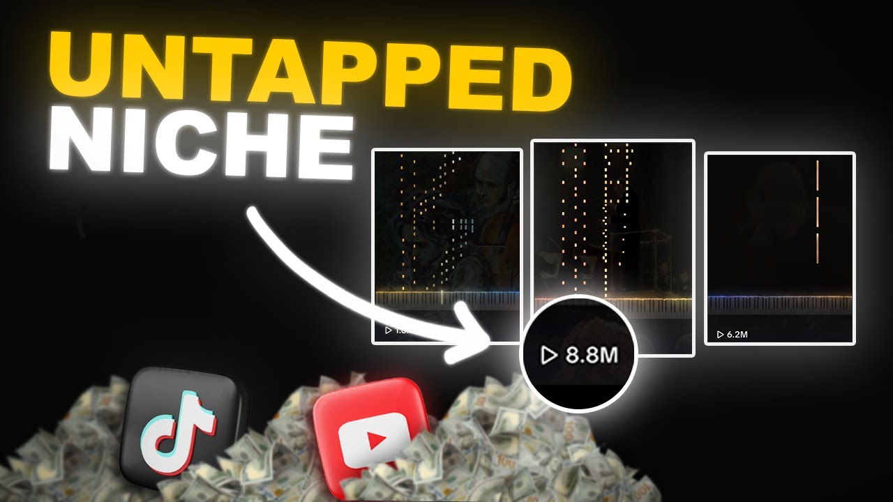 I Found The Most VIRAL Niche On TikTok! (Piano Visualisers)