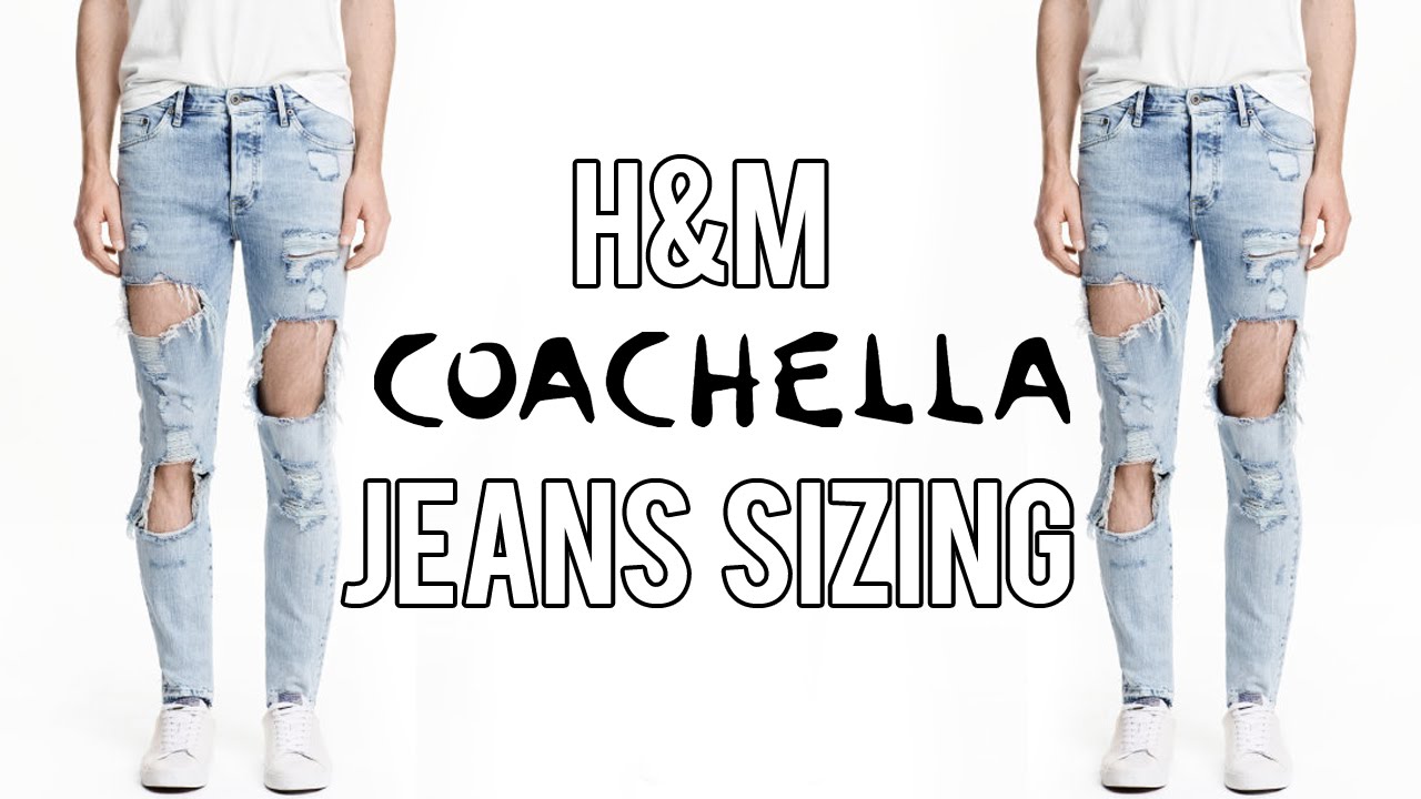 H&M x Coachella Jeans sizing + look