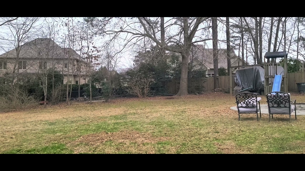 Watching the start of the snow
