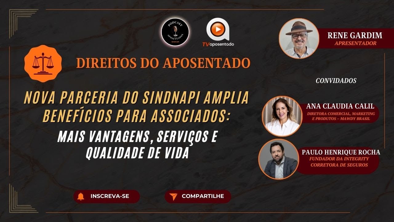 Qualidade de vida em primeiro lugar: Sindnapi anuncia parceria com novos benefícios. 🤝