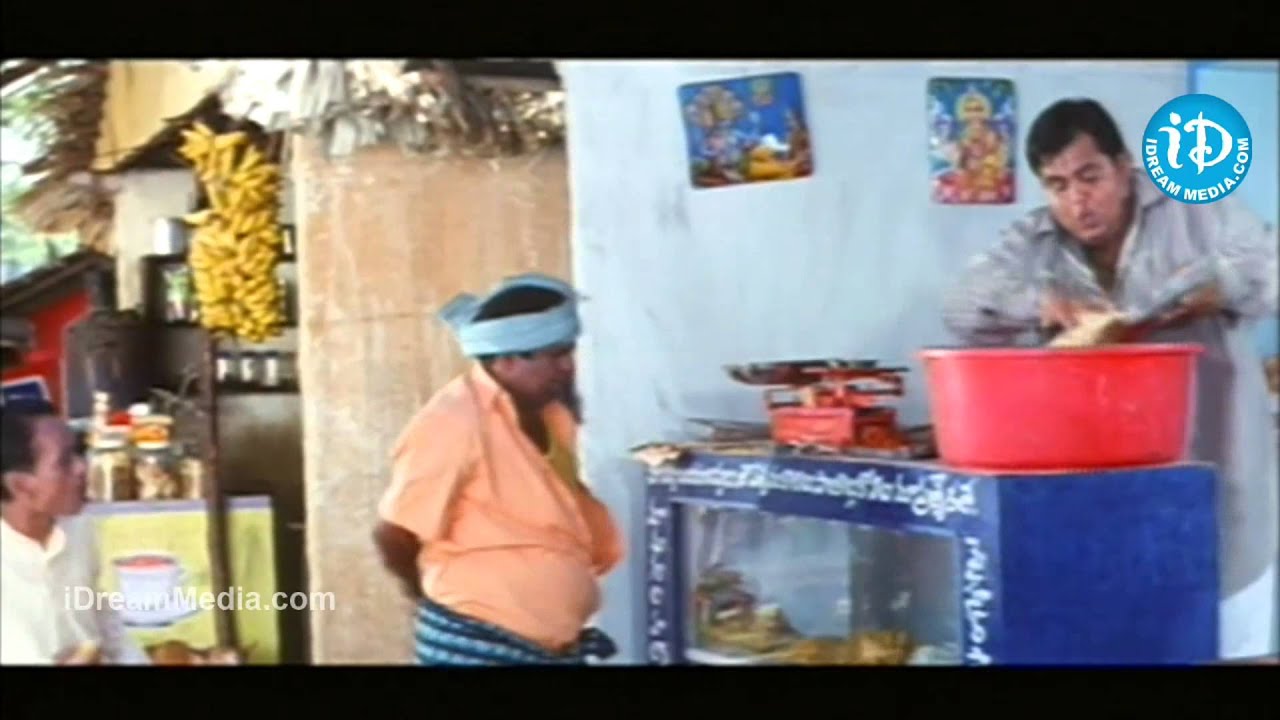 Manasunna Maaraju Movie - Brahmanandam, LB Sriram Funny Comedy Scene