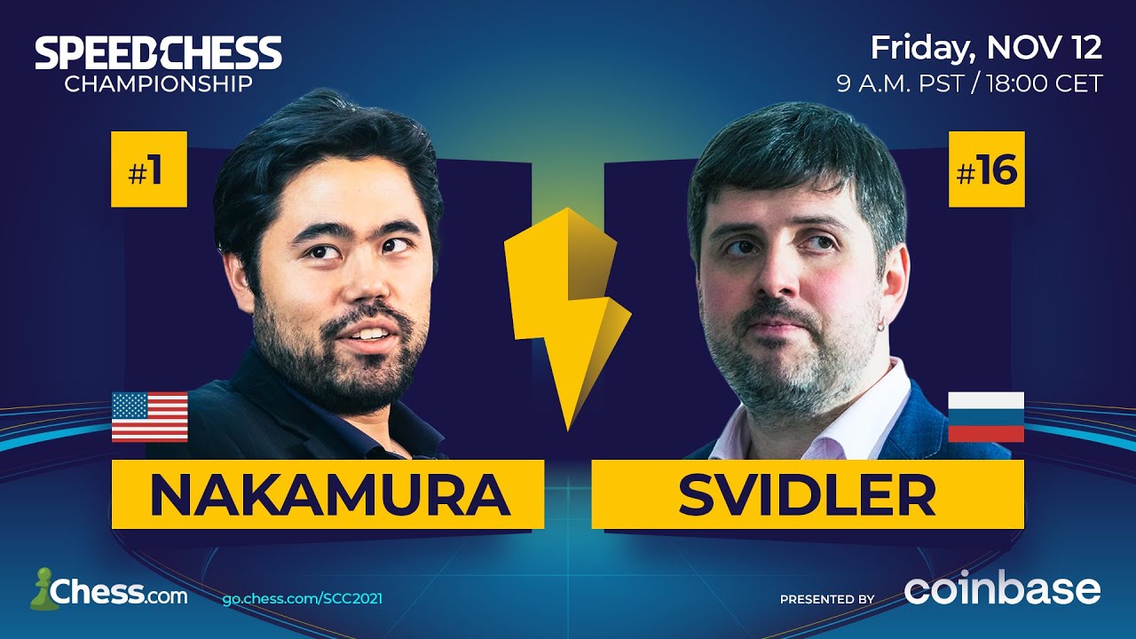 Hikaru vs. Peter Svidler | Speed Chess Championship 2021