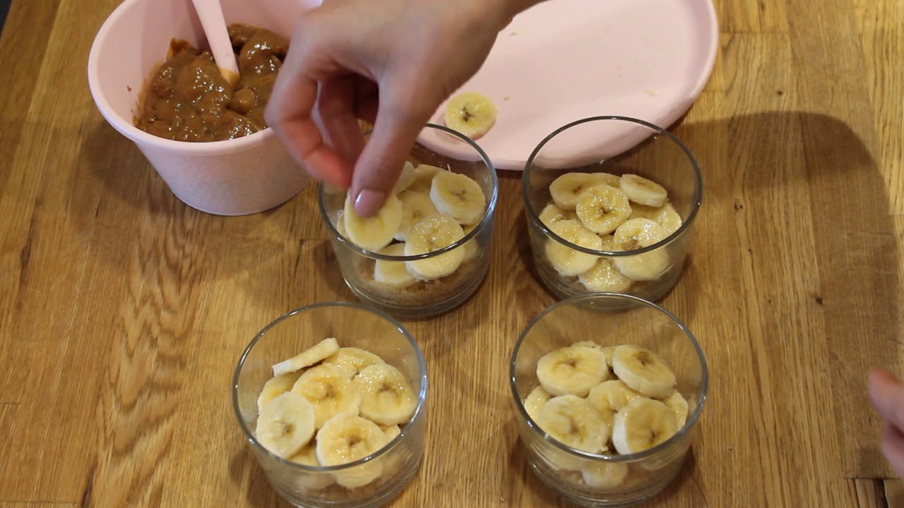 Verrines façon banoffee ✪