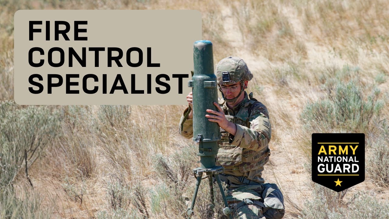 Army National Guard Fire Control Specialist 60 Second - SRSC