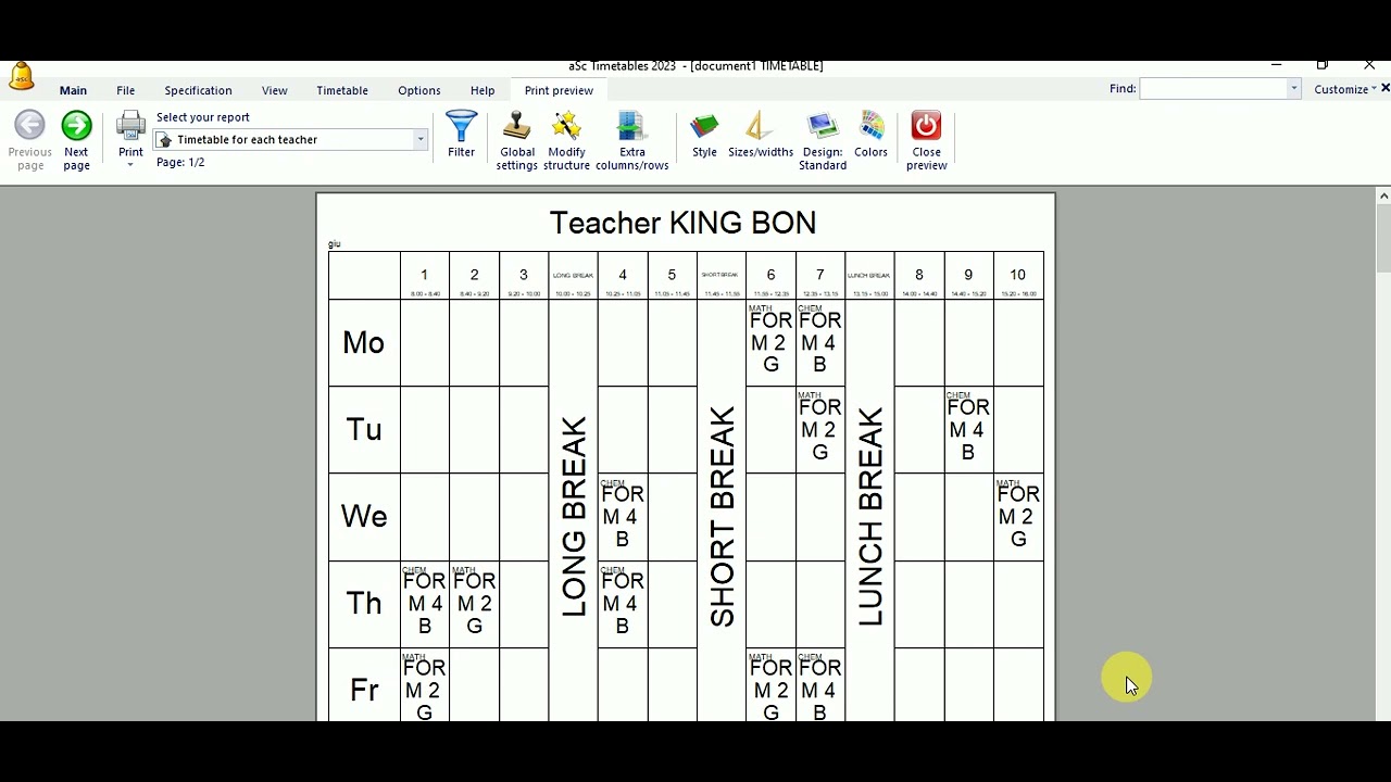 HOW TO CONVERT ASC TIMETABLE TO PDF