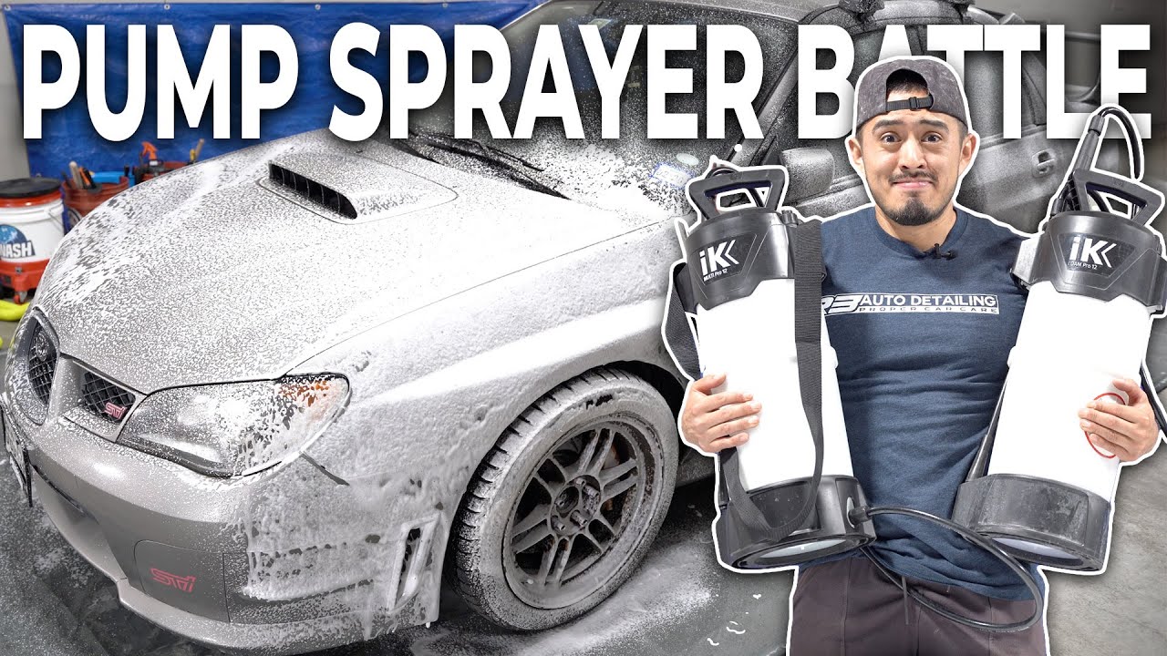 Best Pump Sprayer For Detailing | IK Foam Pro 12 vs Mutli Pro 12 Review