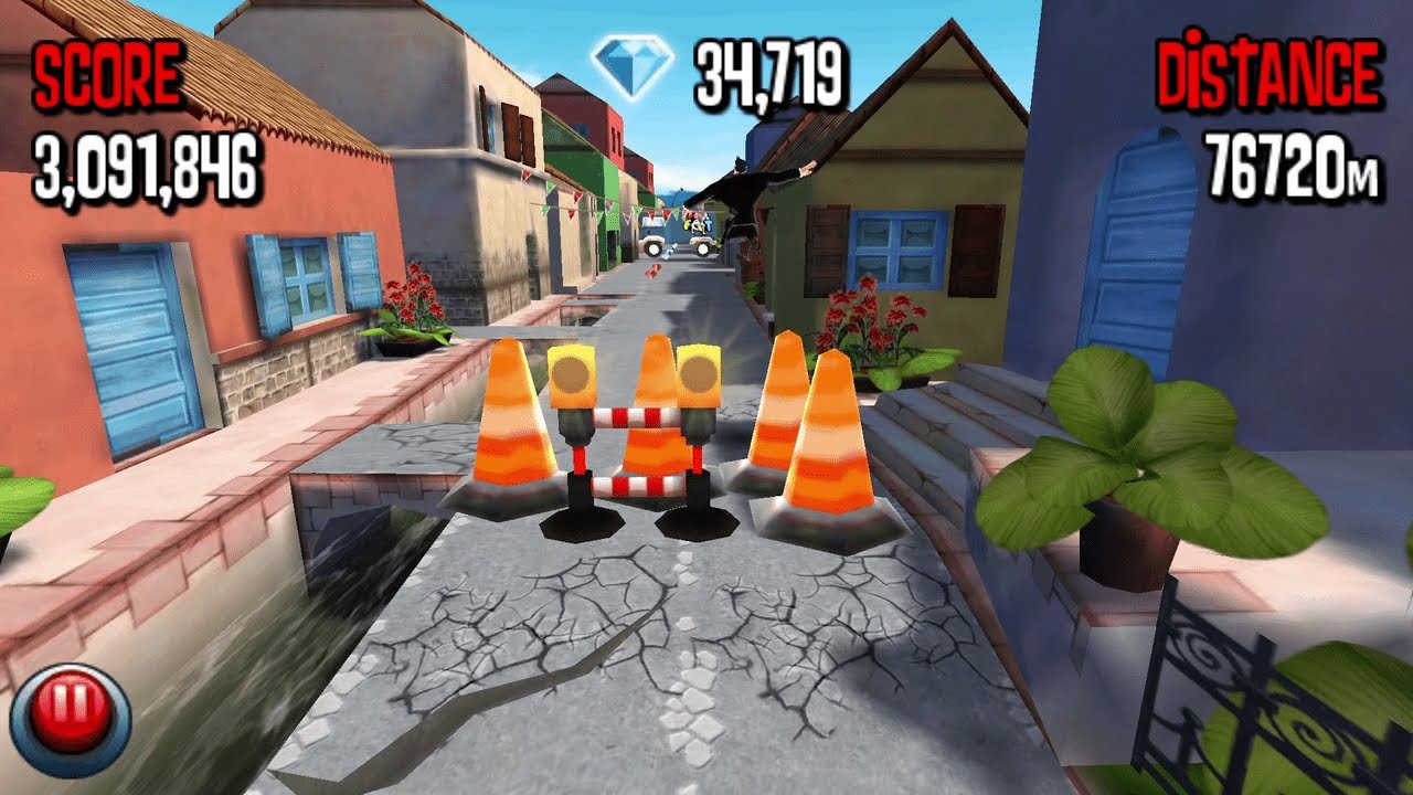 Agent Dash Widescreen Gameplay