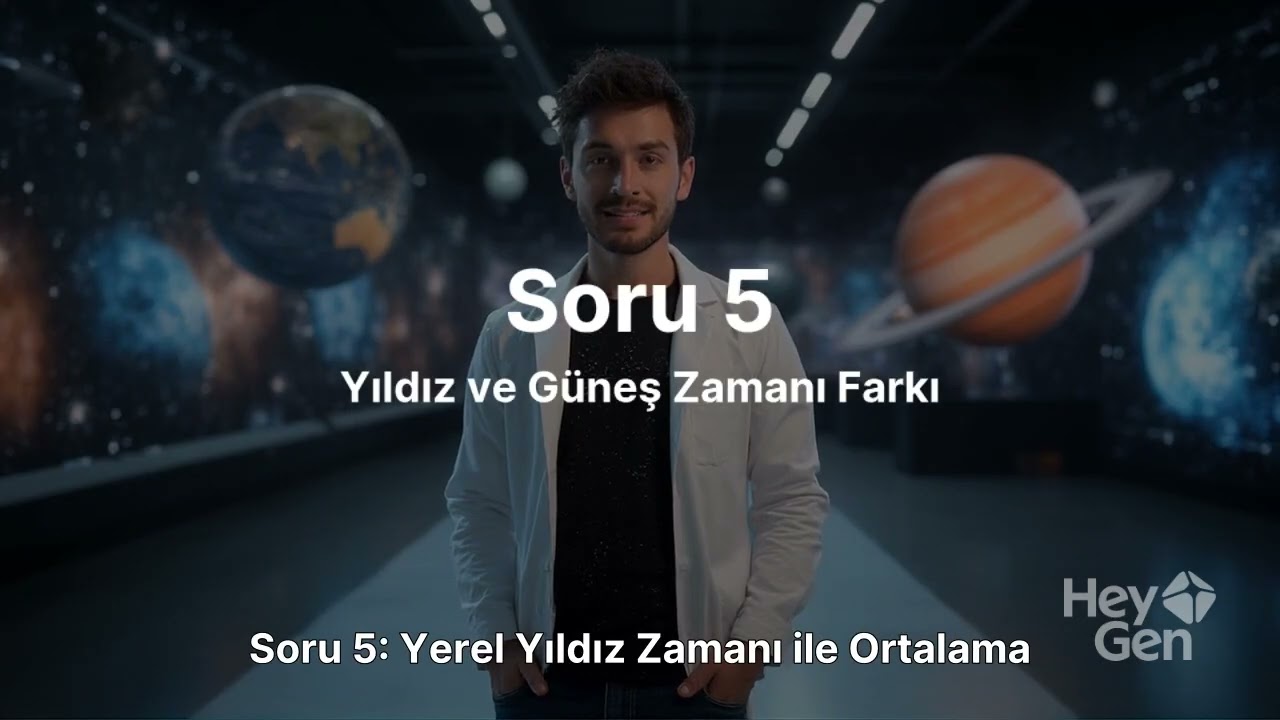 9.Sınıf Astronomi ve Uzay Bilimleri 2.Dönem 1.Yazılıya Hazırlık Soruları