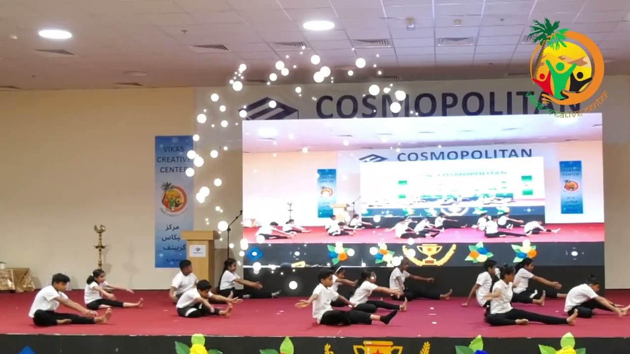 🌿 Inspiring Yoga Performance by VCC Kids Team | International Yoga Day 2025 | VCC Ajman 🌿