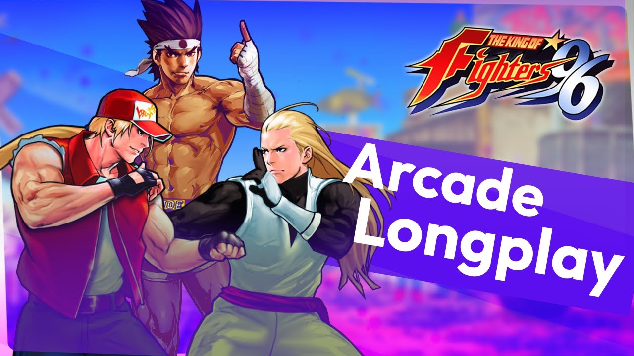The King of Fighters '96 - Andy, Joe, Terry (Fatal Fury Team) Arcade Longplay