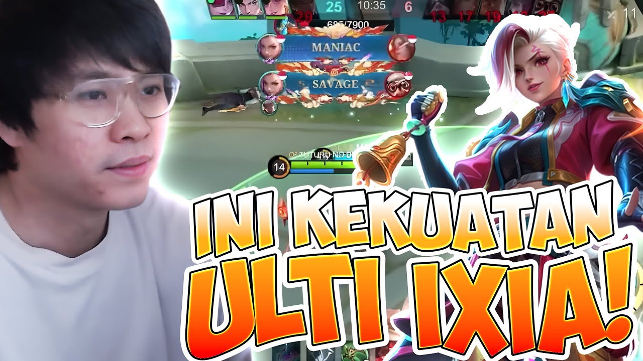 MANIAC DAN SAVAGE DI 1 GAME, APANG GAPERCAYA ULTI IXIA BISA RATAIN 5 ORANG !?? - Mobile Legends